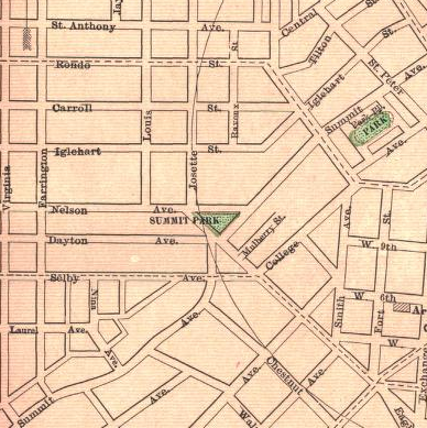 Rand McNally map from 1895