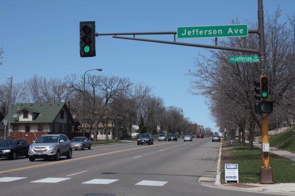 The intersection of Snelling and Jefferson Avenues.