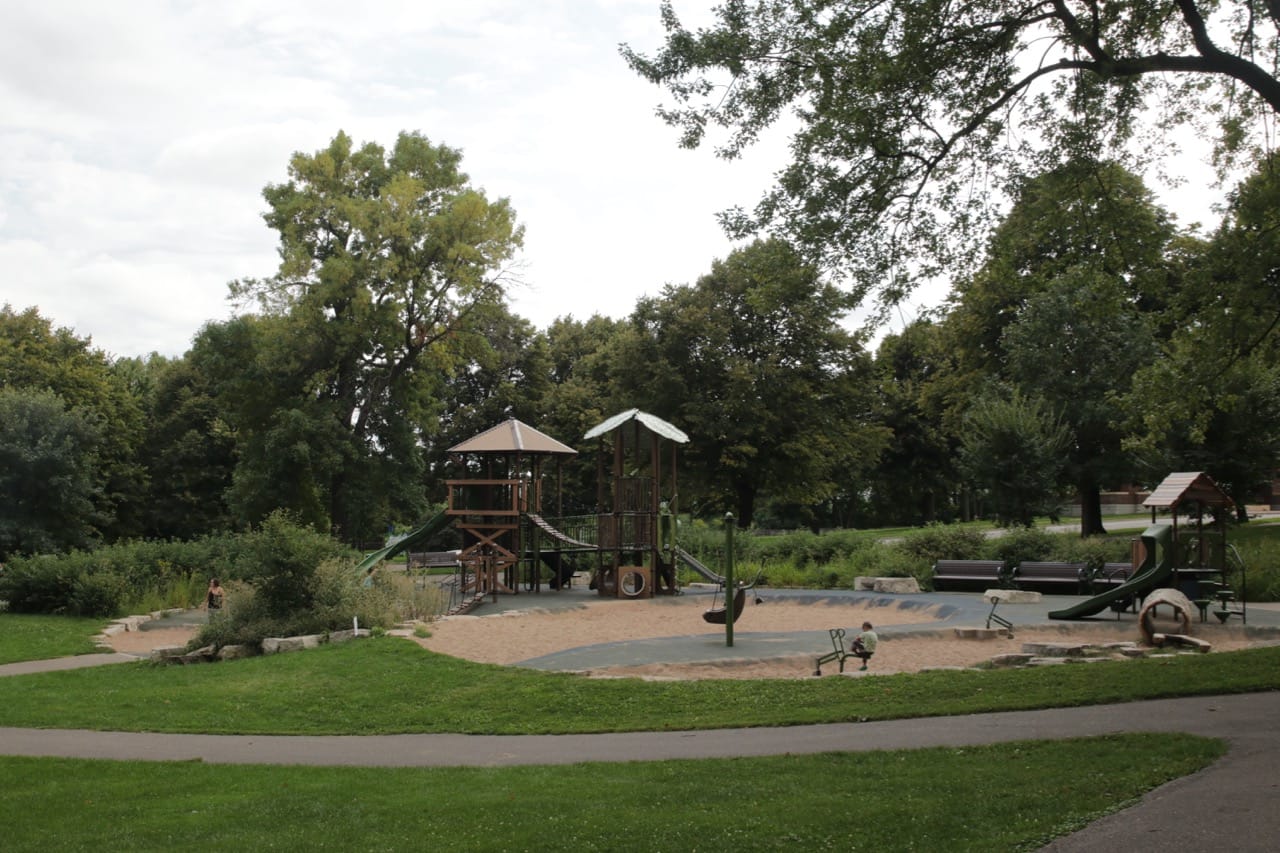 Like any good park, Indian Mounds has a playground and picnic areas.